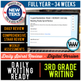 3rd Grade DIGITAL Daily Language Spiral Review -Distance Learning