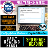 BUNDLE 3rd Grade Daily Reading Spiral Review Full Year–Dis