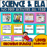 3rd Grade Science Review & After Test Activities Science C