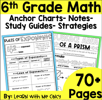 Preview of GROWING BUNDLE! 6th Grade Math Resources for the Entire Year!