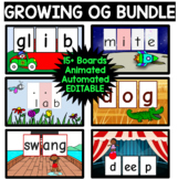 GROWING BUNDLE 16+ Blending Boards Editable Automated Orto