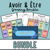 GROWING BUNDLE - Avoir & Être - Worksheets, games, flashca