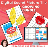 Expressions and Equations Digital Activities GROWING BUNDLE