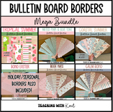 GROWING BUNDLE Bulletin Board Borders, Mega Bundle of Bull