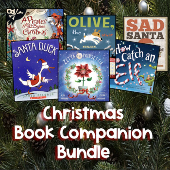 Preview of GROWING BUNDLE: Christmas Book Companions