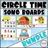 GROWING BUNDLE - Circle Time Song Boards - MUSIC CIRCLE Ve