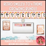GROWING BUNDLE - Cute 70's Retro Smiley Theme - Classroom 