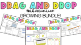 GROWING BUNDLE- DRAG AND DROP math activities
