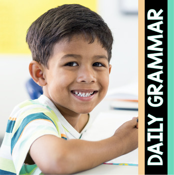 Preview of Daily Grammar Worksheets Language Arts Review Writing Editing First Grade Online