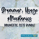Middle and High School Grammar Usage and Mechanics Diagnos