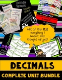 GROWING BUNDLE - Everything to Teach a Decimals Unit