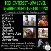BUNDLE: Guided Reading High Interest Passages & CCSS Align
