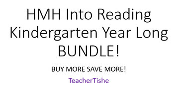 Preview of HMH Into Reading Kindergarten YEAR LONG BUNDLE! Modules 1 - 9 Google Slides