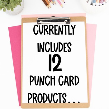 GROWING BUNDLE: Hole Punch Cards for Occupational Therapy