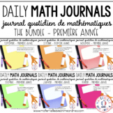 BUNDLE - Journal quotidien de maths (Daily Math Journal Pr