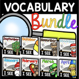 Kindergarten Reading and Vocabulary - Pre-K Mini Books Dig
