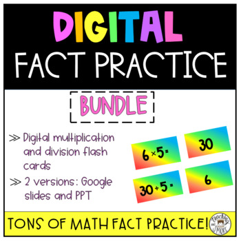 Preview of *BUNDLE* Multiplication and Division Practice