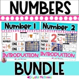 GROWING BUNDLE! Number Introduction Activities (Pocket Cha