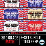 SETS 1-6 BUNDLE - STAR READY 3rd Grade Math Task Cards - S