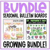 GROWING BUNDLE: Seasonal Bulletin Boards or Door Decor