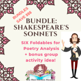 Shakespeare's Sonnet 116 Foldable Poetry Analysis Activity! | TPT