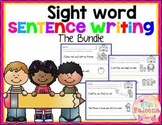 Sight Word Sentence Writing THE BUNDLE