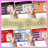 GROWING BUNDLE, Solve the case puzzle game, BOOM CARDS int