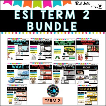 Preview of COMPLETE BUNDLE Term 2 ES1 NSW units of work. ENGLISH  Component B