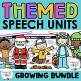  Speech and Language Therapy Themed Activities & Worksheet