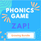 GROWING BUNDLE: ZAP! Sentence Reading Fluency Games