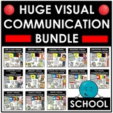 MEGA BUNDLE of school visual communication pictures and ic