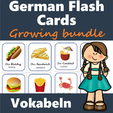 GROWING Bundle: 284 German Flashcards (Basic Vocabulary)