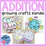 GROWING Bundle | Addition Crafts | Addition Activities for