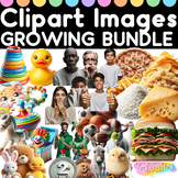 GROWING Bundle 790 Realistic Clipart PNG files Commercial Use