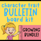 GROWING CHARACTER TRAIT BULLETIN BOARD KIT BUNDLE 