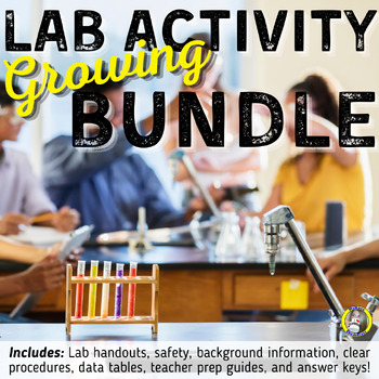 Preview of GROWING Chemistry Lab BUNDLE - 22 Experiments, Lab Report Guidelines, and Safety