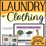 GROWING Clothing & Laundry MEGA BUNDLE | SPED Life Skills 