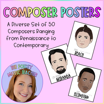 Preview of GROWING Composer Poster Set