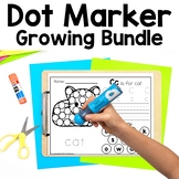 GROWING Dot Marker Activity Bundle | Fine Motor | Kindergarten