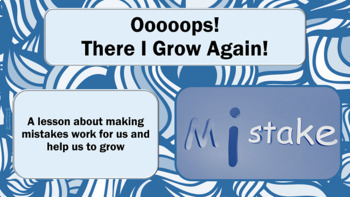 Preview of GROWING FROM MISTAKES RESILIENCY Ready 2 Use SEL LESSON 6 Videos & Activities