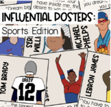 GROWING Influential People Posters: Sports Edition (Classr