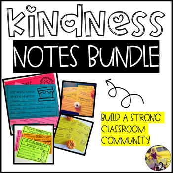 Preview of Kindness Notes-Happy Mail ǀ Entire Year ǀ BUNDLE