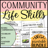 MEGA LIFE SKILL BUNDLE | Community Reading, Math & Scaveng