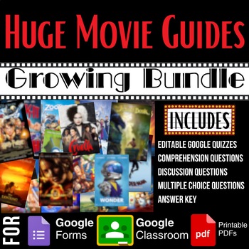 Preview of GROWING MOVIE GUIDES BUNDLE (Over 120 Movies and Counting!)