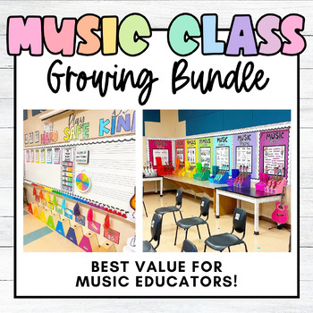 Preview of GROWING MUSIC CLASSROOM BUNDLE! 38 resources and counting!