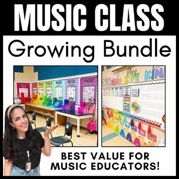 Preview of GROWING MUSIC CLASSROOM BUNDLE! 38 resources and counting!