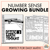 GROWING Number Sense Bundle | Daily Math | Number of the D