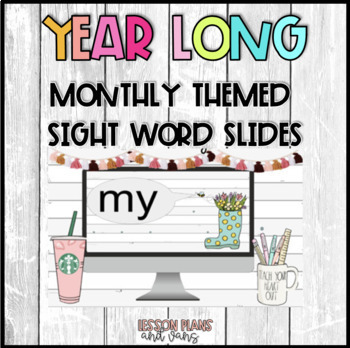 Preview of GROWING Sight Word Template Bundle 