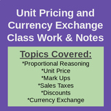 Unit Price & Currency Conversion Complete Notes & Activiti