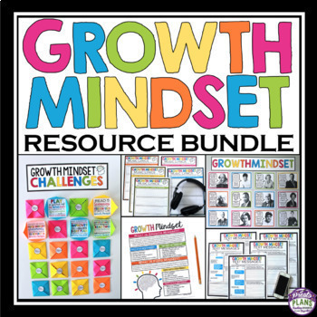 Preview of Growth Mindset Activities, Assignments, Posters, Presentations, and Handouts